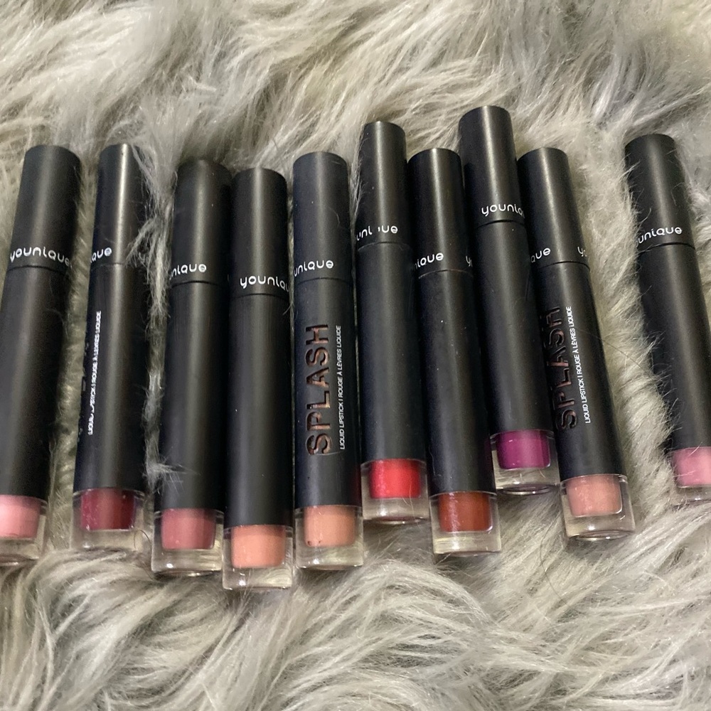 Younique Splash Liquid Lipsticks Lot